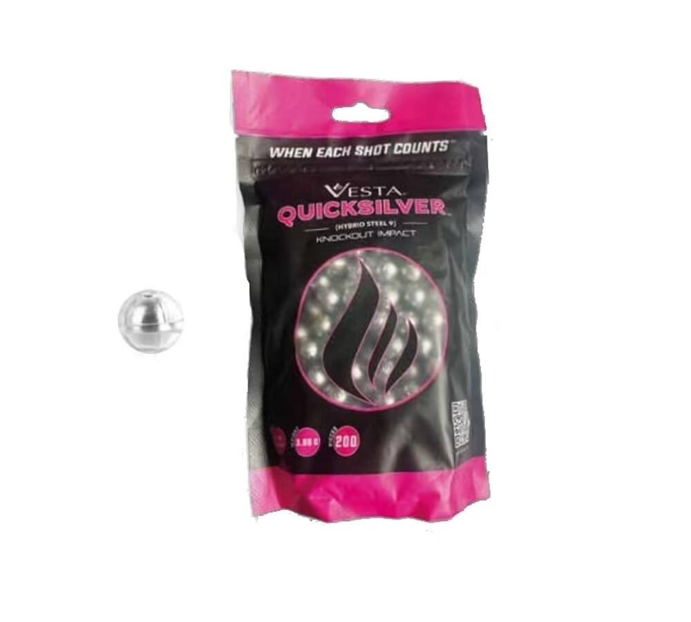 Quick Silver .50 Ballen voor de Vesta Sentinel / 200 stuks / 55,5 Grain  - 3,6 Gram-3941-a